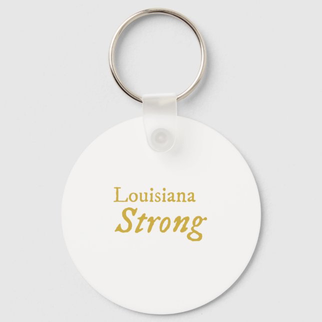 Chaveiro Louisiana Strong (Frente)