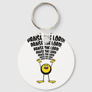 Chaveiro Louvado Senhor Emoji