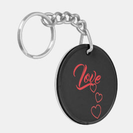 Chaveiro Love Acrylic Keychain