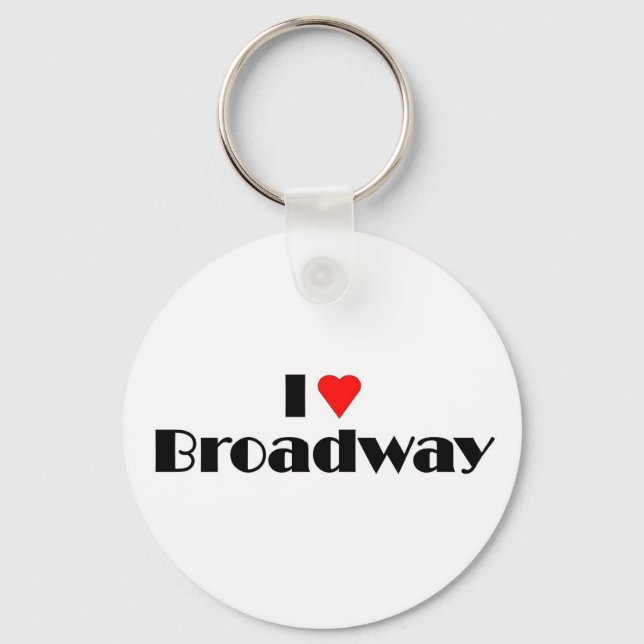 Chaveiro Love Broadway (Frente)