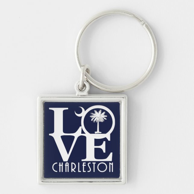 Chaveiro LOVE Charleston (Frente)