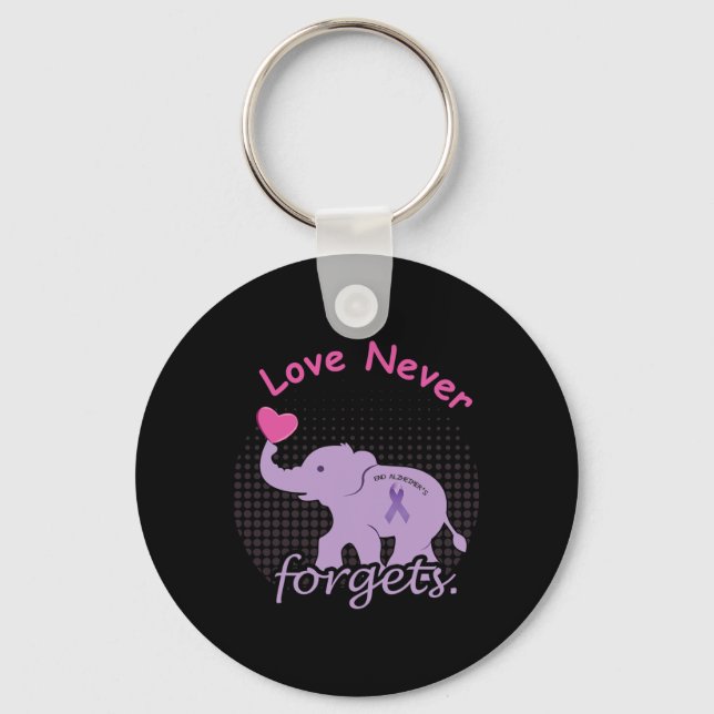 Chaveiro Love End Alzheimer End Heimer Heimer Heimer Heimer (Frente)