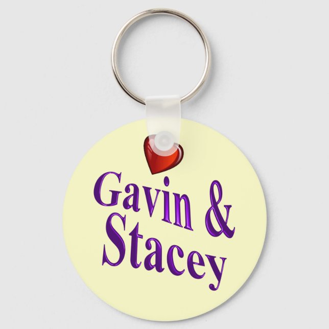 Chaveiro Love Gavin e Stacey (Frente)