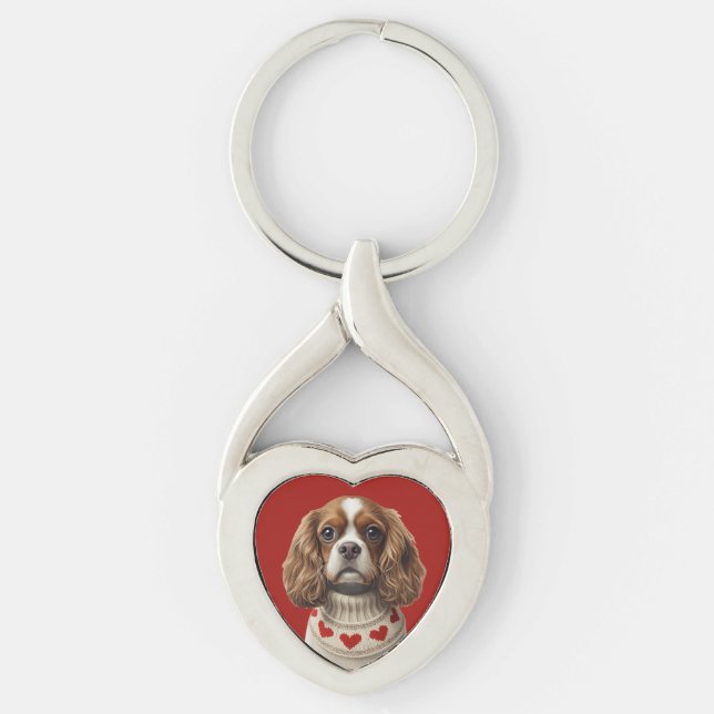 Chaveiro Love Heart cavalier (Frente)