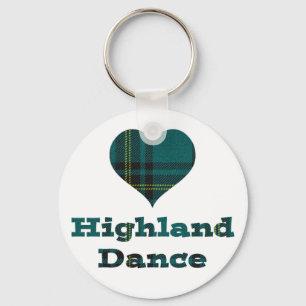 Chaveiro Love Highland Dance