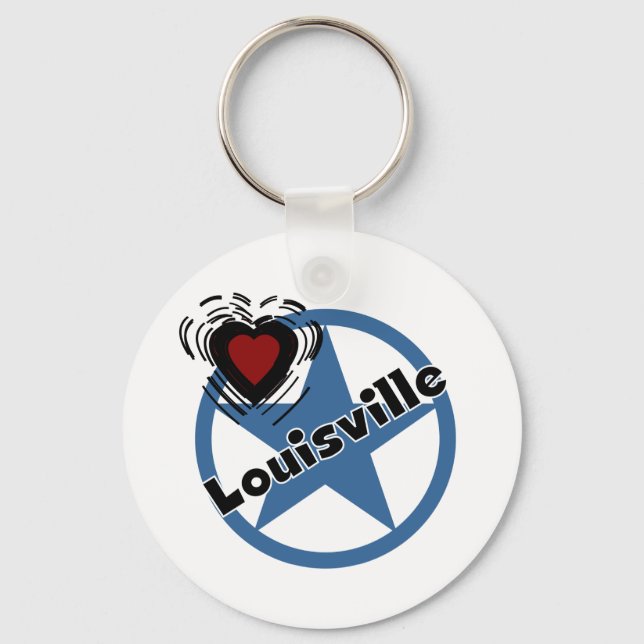 Chaveiro Love Louisville (Frente)