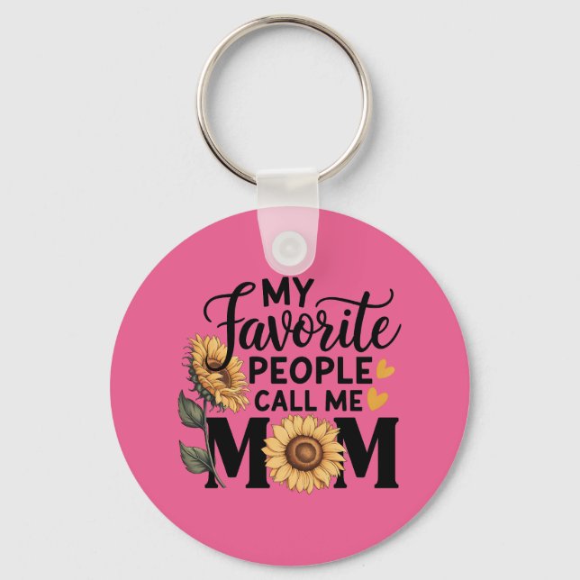 Chaveiro Love  Mom (Frente)