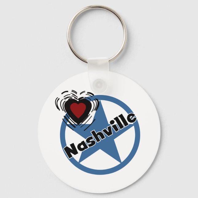 Chaveiro Love Nashville (Frente)