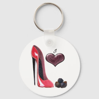 Chaveiro Love Red Stiletto Calçado e Chocolates Art