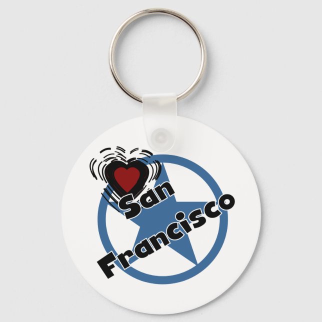 Chaveiro Love San Francisco (Frente)
