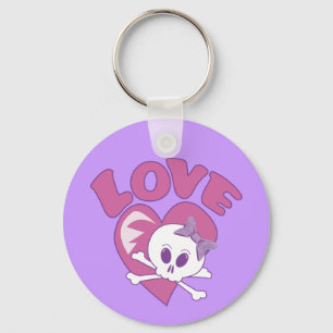 Chaveiro Love Skull
