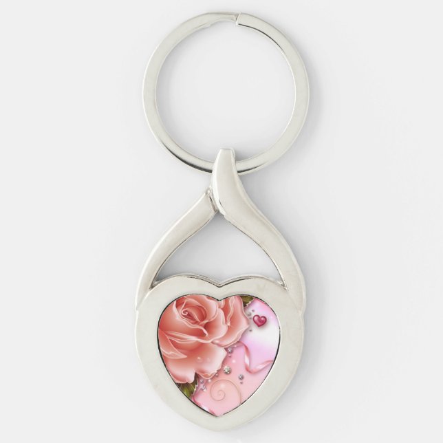 Chaveiro Love Twisted Heart (Frente)