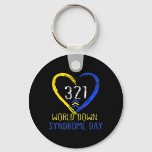 Chaveiro Love World Down Syndrome Awarting Day Love