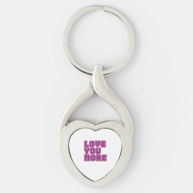 Chaveiro Love You More Timeless Appeal Style  (Frente)