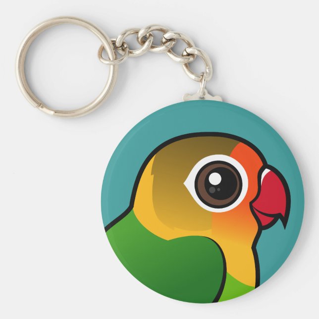 Chaveiro Lovebird de Fischer (Frente)
