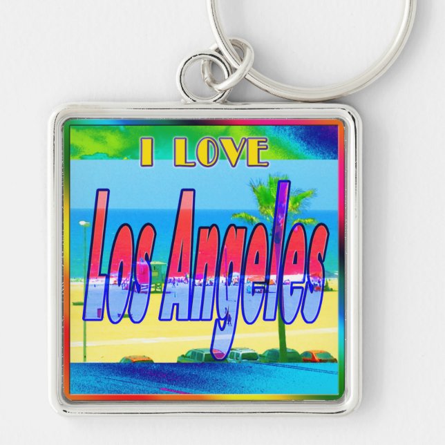 chaveiro "Lovely Los Angeles 2" (Frente)