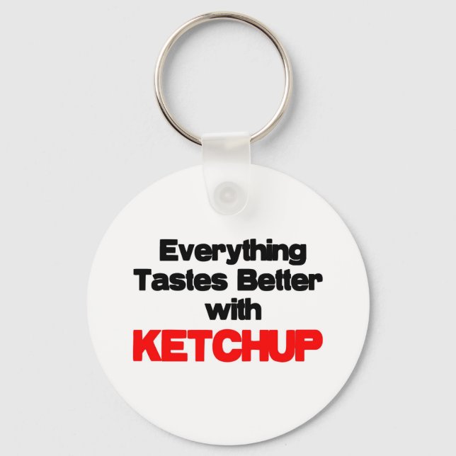 CHAVEIRO LOVER DO KETCHUP (Frente)