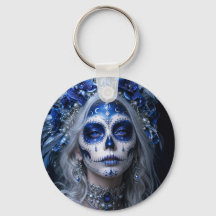 Lua Safira Calavera – Azul Celestial