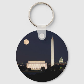 Chaveiro Lua sobre Washington DC