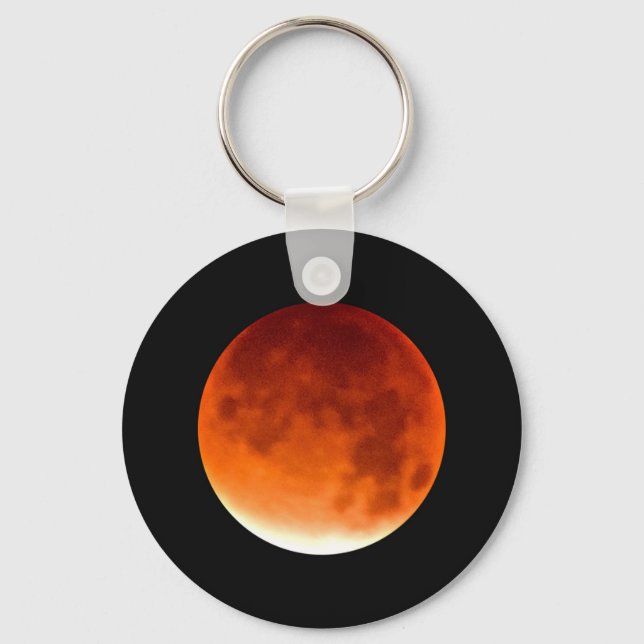 Chaveiro Lua Vermelha Ascendente (Frente)