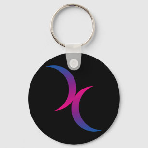 Chaveiro Luas duplas bissexuais