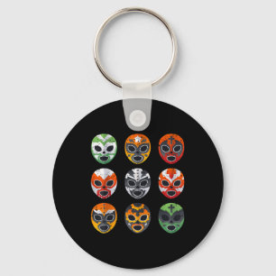 Chaveiro Lucha Libre Luta Máscara Cinco De Mayo Mexicano B