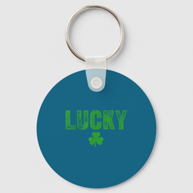 Chaveiro Lucky And Lucky Forer St Patricks Day  (Frente)