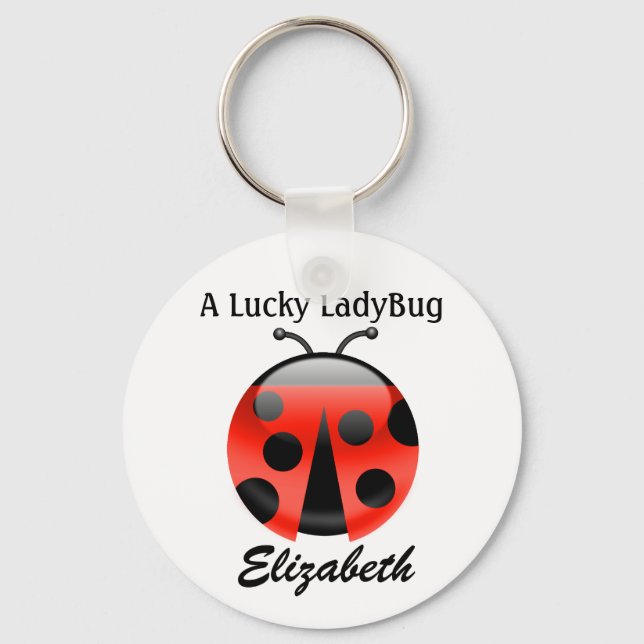 Chaveiro Lucky Ladybug - SRF (Frente)