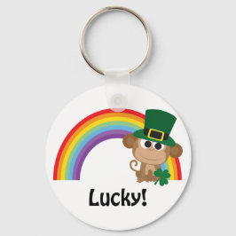 Chaveiro Lucky Monkey Leprechaun