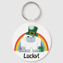 Chaveiro Lucky Yeti Leprechaun