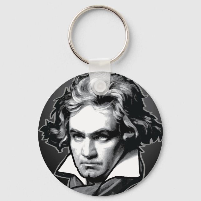 Chaveiro Ludwig van Beethoven (Frente)