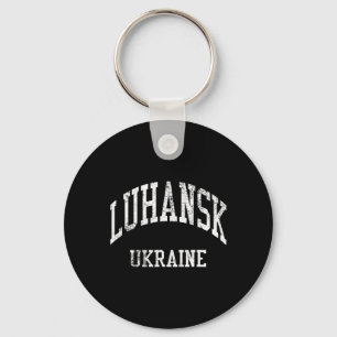Chaveiro Luhansk Ucrânia Retro Anos 70 Estilo Desportivo Un