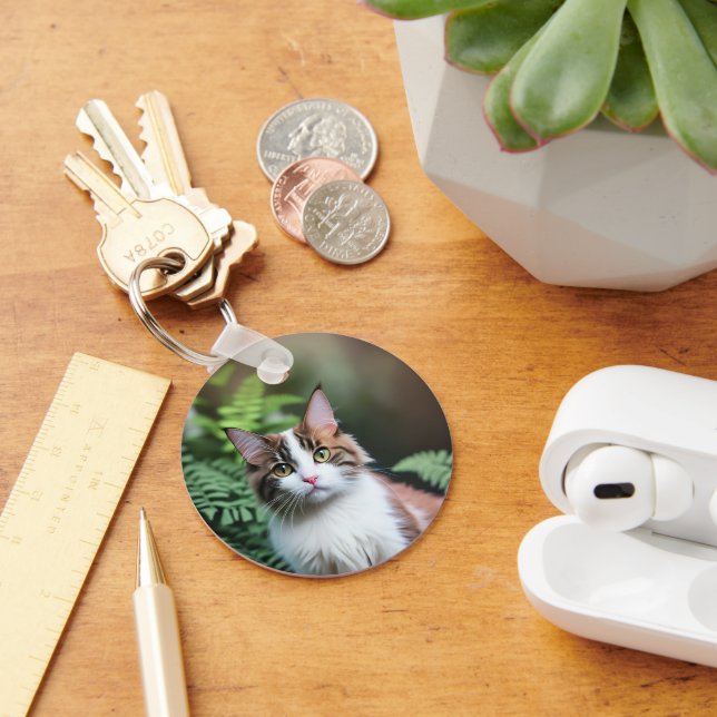 Chaveiro Lulu O Gato Ragdoll, Keyring (Mesa)