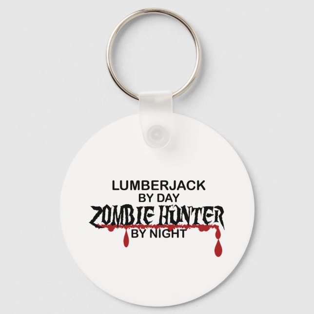 Chaveiro Lumberjack Zombie Hunter (Frente)