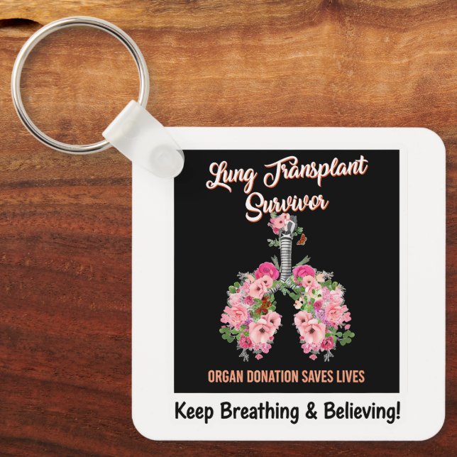 Chaveiro Lung Transplant Survivor (Frente)