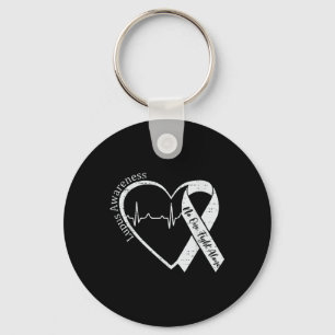 Chaveiro Lupus Awarying Warrior Roxo Ribbon Autoimune D
