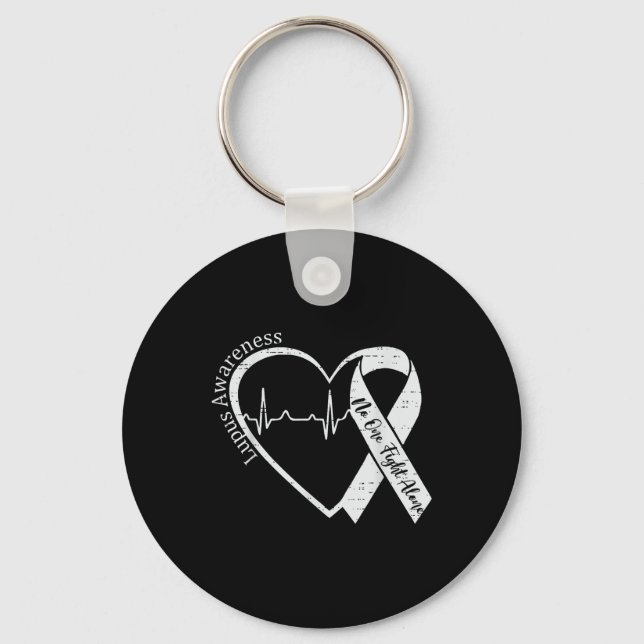 Chaveiro Lupus Awarying Warrior Roxo Ribbon Autoimune D (Frente)