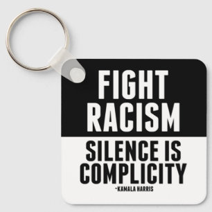 Chaveiro Luta contra o racismo O silêncio é a complexidad