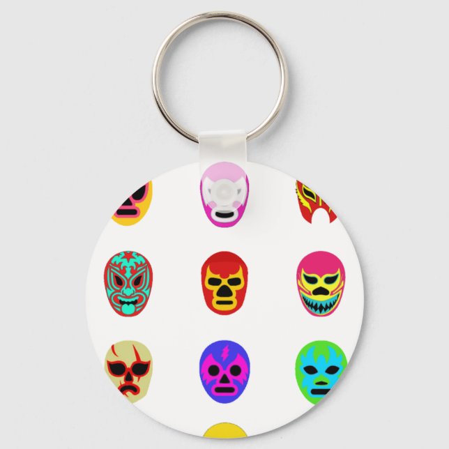 Chaveiro Luta mexicana Lucha Libre (Frente)