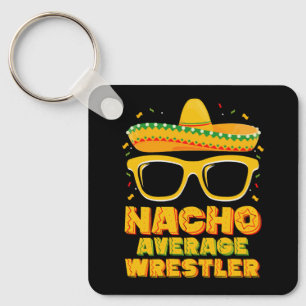 Chaveiro Lutador de Wrestling Nacho Médio Cinco de Mayo