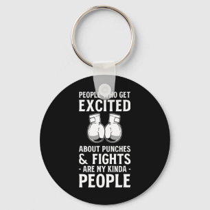 Chaveiro Lutas de Kickboxing Fã de Kickboxing Chute Profiss