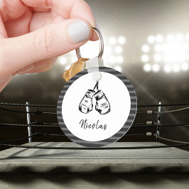 Chaveiro Luvas Boxing Desenhadas Design com Strike Personal