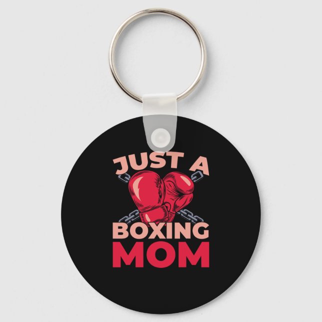 Chaveiro Luvas de Boxe Boxeador Lutador - Sparring Só Uma B (Frente)