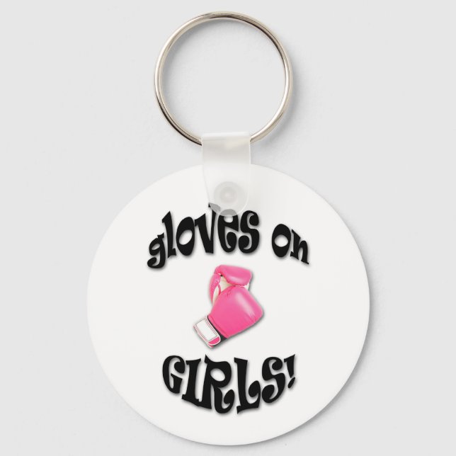 Chaveiro Luvas Nas GAROTAS! (Frente)