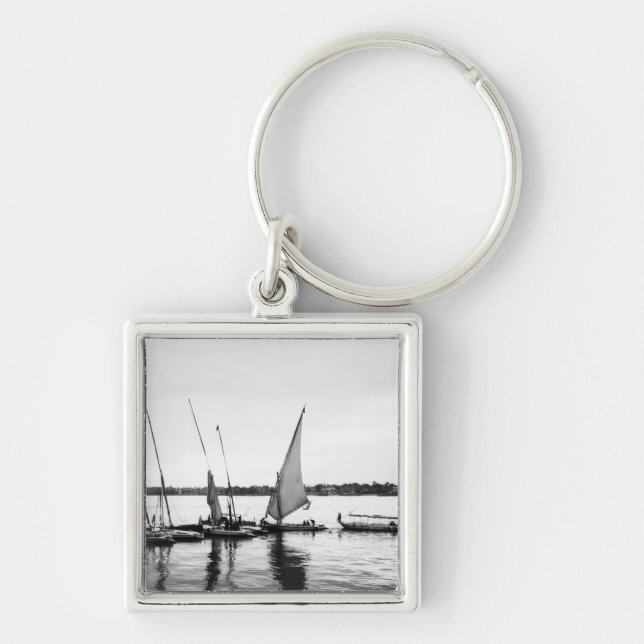 Chaveiro Luxor Egito, Feluccas no Nilo 2 (Frente)