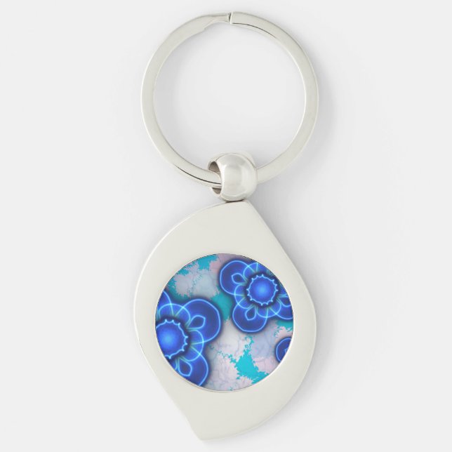 Chaveiro Luz azul (Frente)