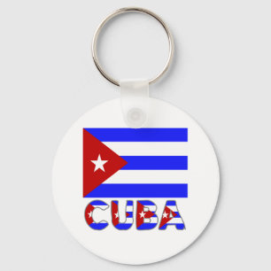 Chaveiro Luz da Bandeira e Palavra de Cuba