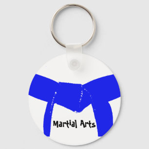 Chaveiro Luz das artes marciais - correia azul