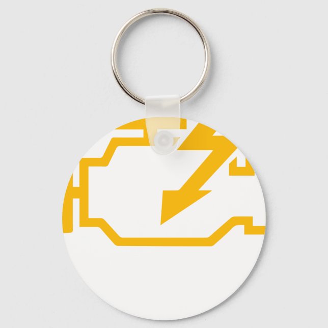 Chaveiro Luz de Verificação do Motor Fun Mechanic Macanic M (Frente)