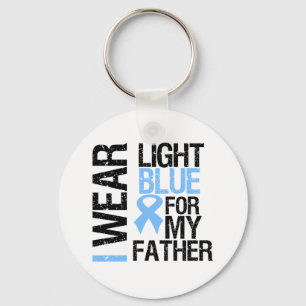 Chaveiro Luz do cancro da próstata - pai da fita azul